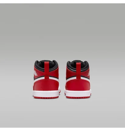 Кроссовки детские Air Jordan 1 Mid Red DQ8425-061