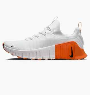 Кроссовки мужские Nike Free Metcon 6 White/Orange FJ7127-106