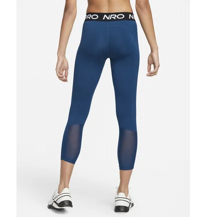 Леггинсы женские Nike Pro 365 Mid-Rise Crop Leggings Blue Cz9803-460