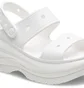 Тапочки унісекс CROCS Mega Crush Sandal White 207989-100