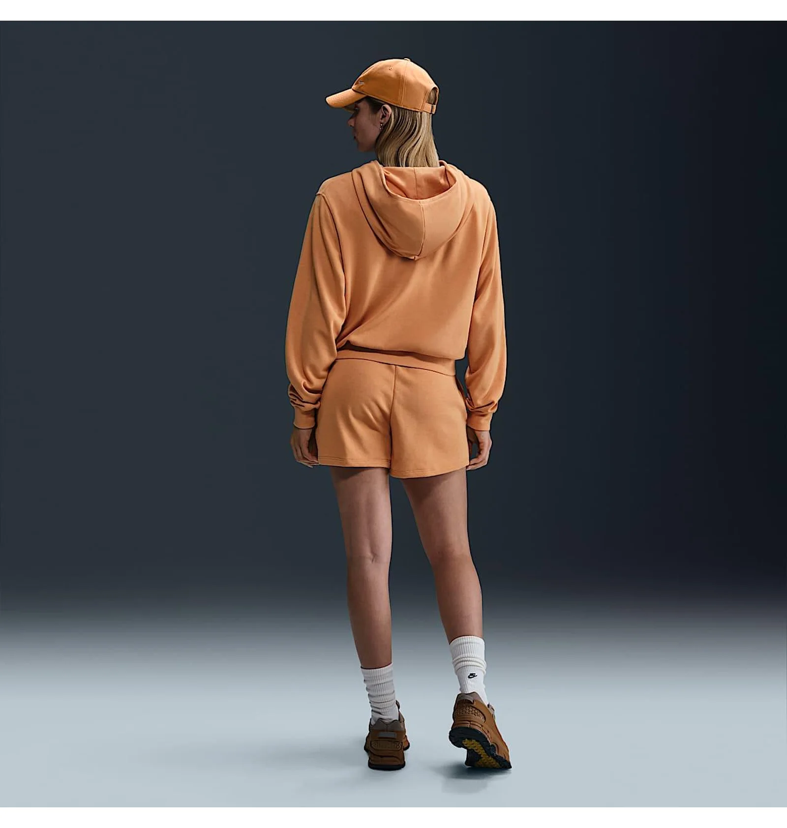 ᐉ Толстовка женская Nike Nsw Chll Ft Fz Hdy Orange FN2415-856