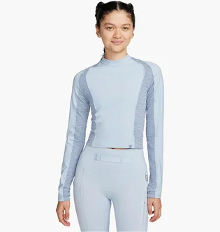 Лонгслив женский Nike Dri-Fit Trail Light Blue FN4706-440