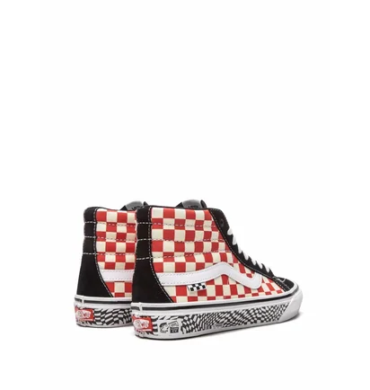 Кеды мужские Vans Skate Sk8-Hi Reissue Red/White Vn0A5Kyr428