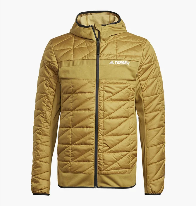 Куртка мужская Adidas Terrex Multi Primegreen Hybrid Insulated Jacket Brown GP2633