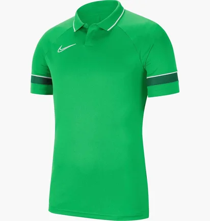 Поло мужское Nike Academy 21 Dry Ss Polo Green Cw6104-362