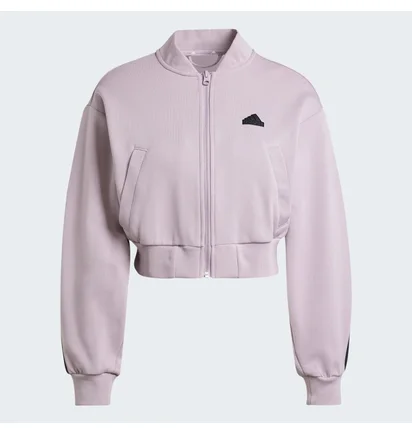 Бомбер женский Adidas Future Icons 3-Stripes Bomber Jacket Pink IS3652
