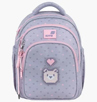 Рюкзак детский Kite Pixel Love Grey K26-763S-1