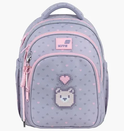 Рюкзак детский Kite Pixel Love Grey K26-763S-1