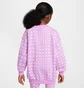 Свитшот детский Nike Sportswear Club Fleece Oversized Crew-Neck Pink HF8209-532