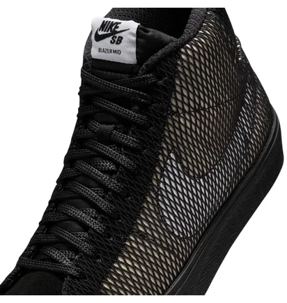 Кроссовки унисекс Nike Zoom Blazer Mid Premium Sb Black/Grey FN6038-100