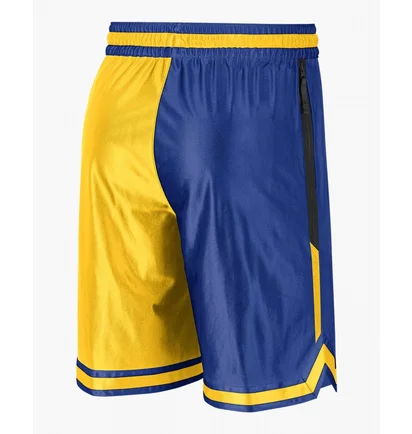 Шорты мужские Nike Golden State Warriors Courtside Blue/Yellow Dr9360-728