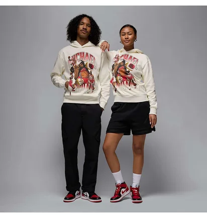 Худи унисекс Air Jordan Flight Fleece White HJ4396-133