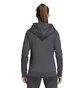 Худи женское Adidas Essentials Linear Over Head Hoodie Grey CF8805