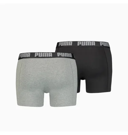 Трусы мужские Puma Basic Boxer (2 шт) Black/Grey 906823-05