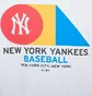 Футболка унисекс 47 Brand New York Yankees Primary Purpo White 646061WW-FS