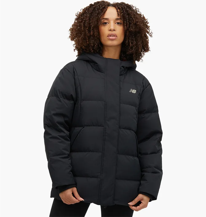 Парка женская New Balance Puffer Black WJ34315BK