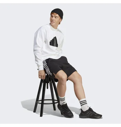 Свитшот мужской Adidas Future Icons Badge Of Sport Crew Sweatshirt White Ic3741