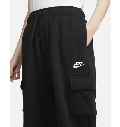 Штаны женские Nike Nsw Club Fleece Cargo Pants Black Dq5196-010