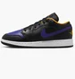 Кросівки дитячі Nike Air Jordan 1 Low Lakers Black 553560-075