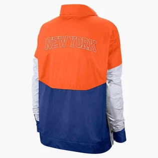 Куртка жіноча Nike Performance Nba New York Knicks Blue/Orange AV0645-820