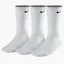 Носки унисекс Nike U Perf Ltwt Crew (3 пары) White Sx4704-101