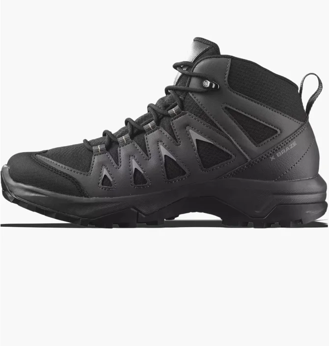Черевики чоловічі Salomon X Braze Mid Gtx Black 471812