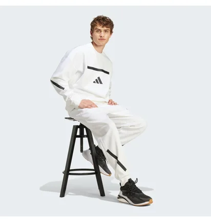 Світшот чоловічий Adidas New Z.N.E. Sweatshirt White JF2451