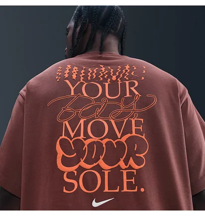 Футболка чоловіча Nike Solo Swoosh MenS T-Shirt Brown IH4294-218