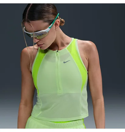 Майка женская Nike Dri-Fit Run Nvlt Singlet Green HJ2238-701