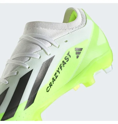Бутсы мужские Adidas X Crazyfast.3 Firm Ground Cleats White/Green HQ4534