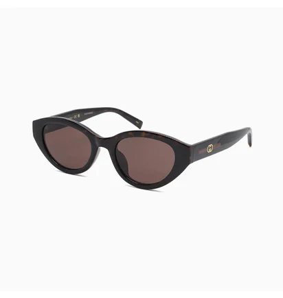 Солнцезащитные очки женские Gucci Black/Brown GG2105SA-002-52