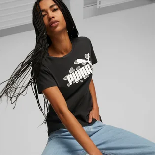 Футболка жіноча Puma Essentials+ Animal Black 673687-01