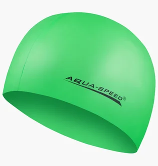 Шапочка для плавания Aqua speed Mega Green 100-11