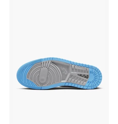 Кроссовки мужские Air Jordan 1 Zoom Cmft 2 MenS Shoes Grey/Light Blue DV1307-014