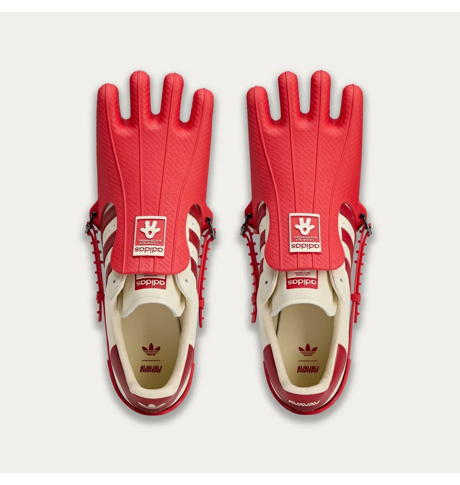 you　赤S×2 ᐉ Кросівки унісекс Adidas Х Avavav Superstar Superfinger Pack