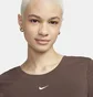 Футболка жіноча Nike Sportswear Chill Knit Brown FN3664-237
