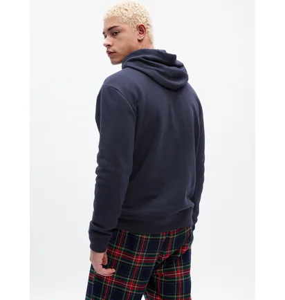 Худи мужское Gap Logo Hoodie Blue 824268001