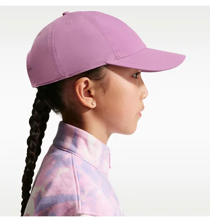Кепка детская Nike Dri-Fit Club Kids Unstructured Metal Swoosh Cap Violet FB5064-503