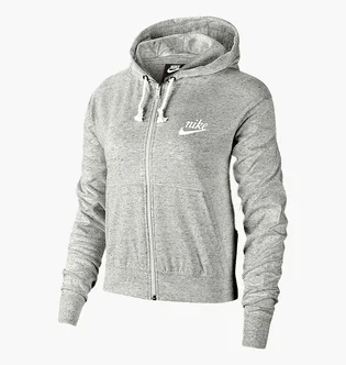 Толстовка жіноча Nike Sportswear Gym Vintage Grey CJ1694-063