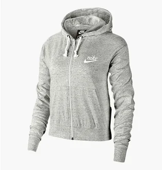 Толстовка женская Nike Sportswear Gym Vintage Grey CJ1694-063