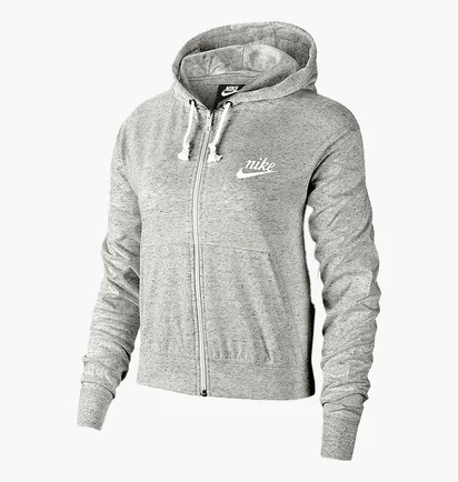 Толстовка женская Nike Sportswear Gym Vintage Grey CJ1694-063