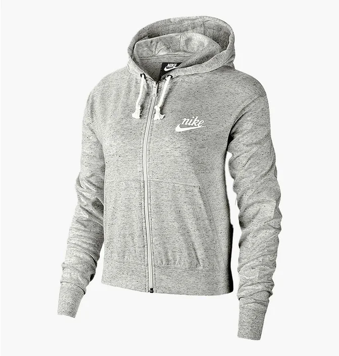 Толстовка женская Nike Sportswear Gym Vintage Grey CJ1694-063