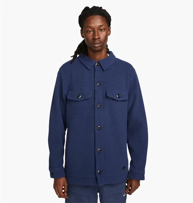 Рубашка мужская Nike Sportswear Blue Fd4334-410