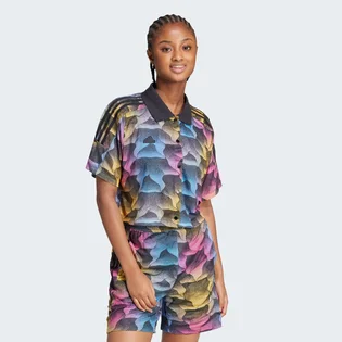 Сорочка жіноча Adidas Tiro Print Mesh Summer Shirt Multi IQ4815