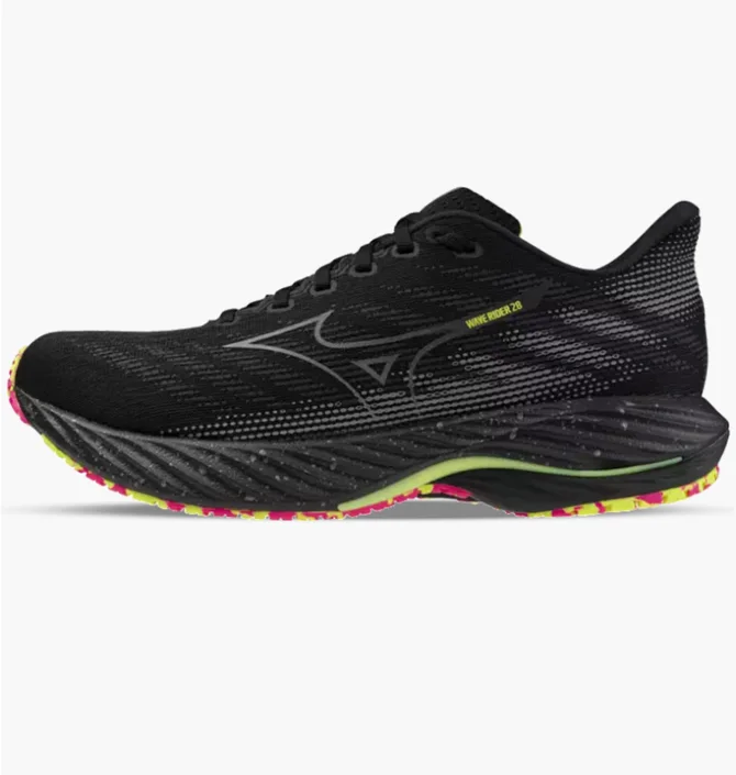 Кроссовки женские Mizuno Wave Rider 28 Black J1GC246301