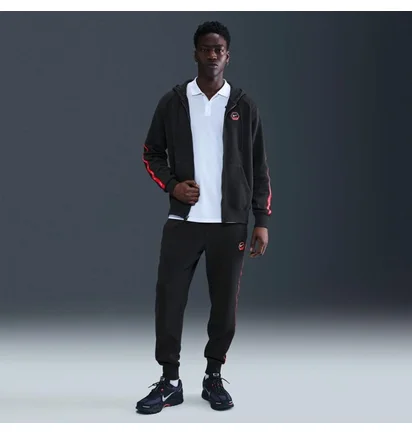 Толстовка мужская Nike Nsw Cs Hoody Flc Bb Black IH4285-010