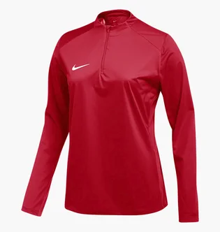 Кофта женская Nike WomenS Storm-Fit Strike 24 Drill Top Red FD7589-657