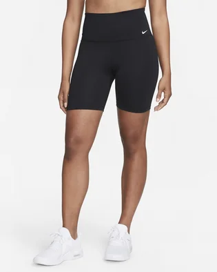 Шорты женские Nike Dri-Fit One High-Waisted 7 Biker Shorts Black DV9022-010