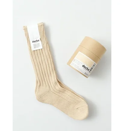 Шкарпетки Decka Cased Heavyweight Beige DE01-4-BEIGE