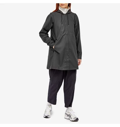 Парка жіноча Rains A-Line Rain Coat Black 18050-01